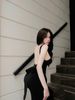 Váy hai dây ren hở lưng dáng dài tôn dáng - L60 (EO S<68, M<72)