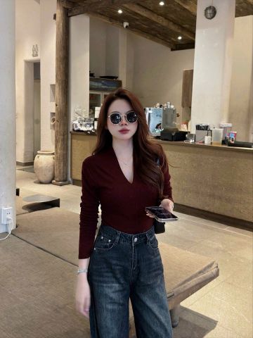  R33 (ÁO TAY DÀI - ĐỎ) 