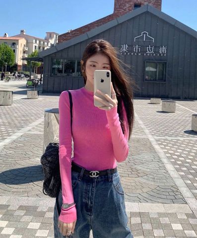  K9 (ÁO TAY DÀI - HỒNG) 