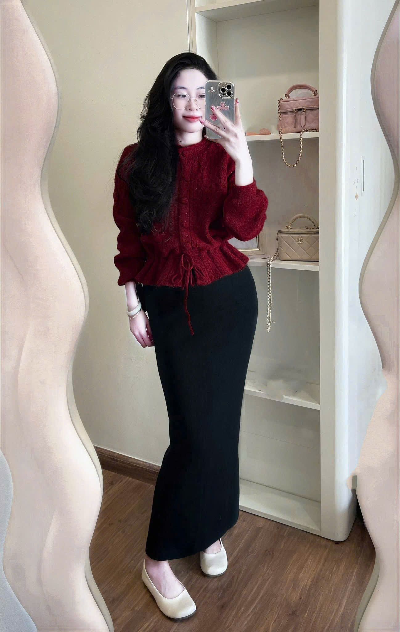 K8 (ÁO LEN NHŨ - ĐỎ)