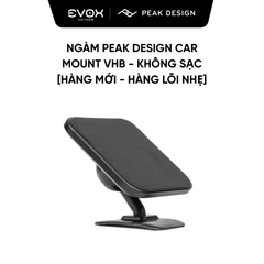 Ngàm Peak Design Car Mount VHB [Hàng mới - Lỗi hộp nhẹ]