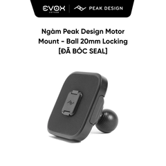 Ngàm Peak Design Motor Mount - Ball 20mm Locking [Hàng mới - mất seal]
