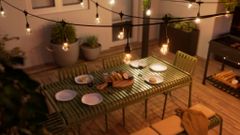 Đèn Dây Ngoài Trời Thông Minh Nanoleaf Outdoor String Lights 15M – RGBWIC 16 Triệu Màu, Chống Nước IP65, Matter/Wi-Fi/Bluetooth