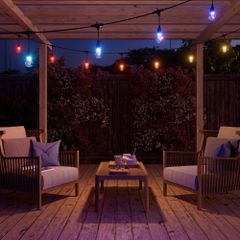 Đèn Dây Ngoài Trời Thông Minh Nanoleaf Outdoor String Lights 15M – RGBWIC 16 Triệu Màu, Chống Nước IP65, Matter/Wi-Fi/Bluetooth