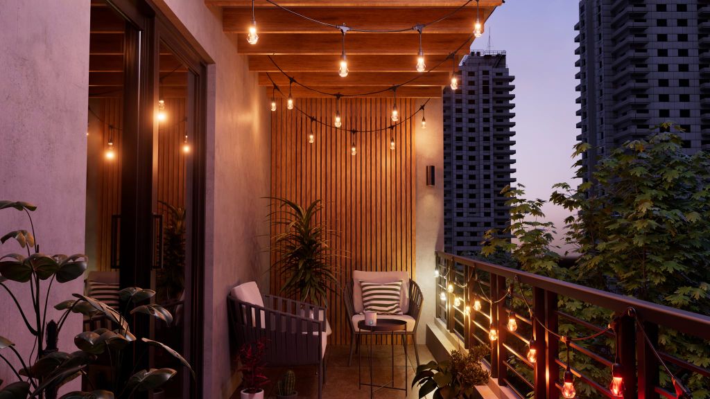 Đèn Dây Ngoài Trời Thông Minh Nanoleaf Outdoor String Lights 15M – RGBWIC 16 Triệu Màu, Chống Nước IP65, Matter/Wi-Fi/Bluetooth