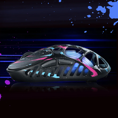 Chuột không dây Gaming GravaStar Mercury X Pro 8K Wireless Gaming Mouse - Neon Graffiti