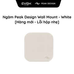 Ngàm Peak Design Wall Mount - White [Hàng mới - Lỗi hộp nhẹ]
