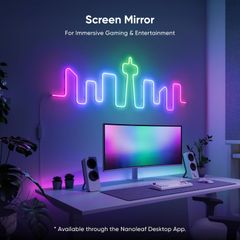 Dây đèn LED Neon Thông Minh Nanoleaf Essentials Rope Light 5M – 16 Triệu Màu, Matter, Đồng Bộ Nhạc, DIY Uốn Dẻo