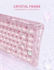 Bàn phím Gaming Gravastar Mercury K1 Lite - Crystal Rose