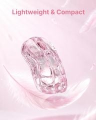 Chuột không dây Gaming GravaStar Mercury M2 - Crystal Rose