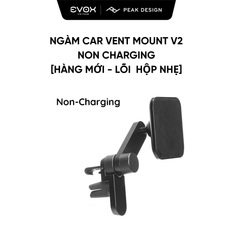 Ngàm Peak Design Car Mount Vent [Hàng mới - Lỗi hộp nhẹ]