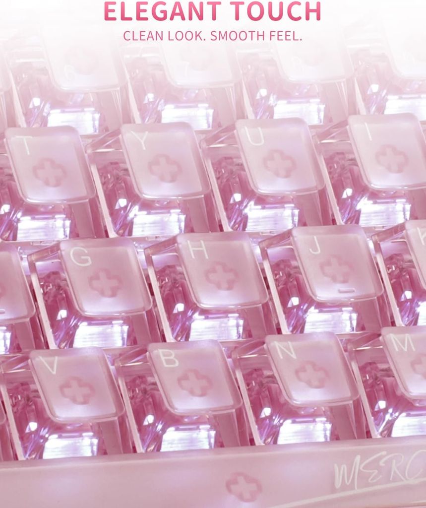 Bàn phím Gaming Gravastar Mercury K1 Lite - Crystal Rose