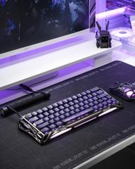 Bàn phím cơ Magnetic HE Gaming Gravastar Mercury V60 Pro - Gunmental Smoke