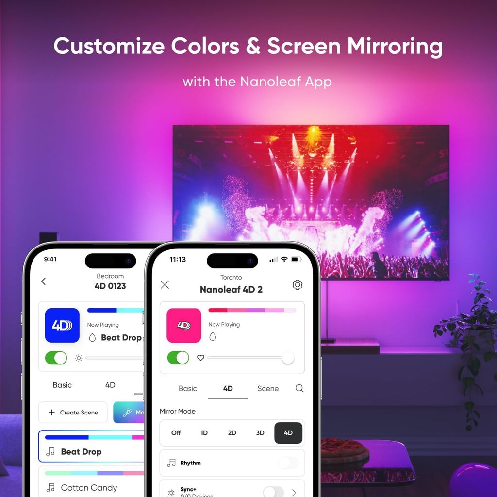 Bộ Camera phản chiếu màn hình Nanoleaf 4D V2  (cho TV 65-inch)