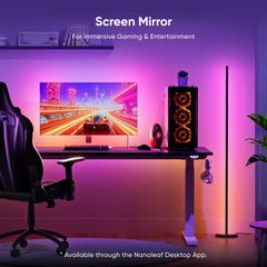 Đèn Cây Thông Minh Nanoleaf Matter Smart Floor Lamp – 16 Triệu Màu, 1700lm, Đồng Bộ Nhạc, Điều Khiển Giọng Nói