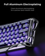 Bàn phím cơ Magnetic HE Gaming Gravastar Mercury V60 Pro - Gunmental Smoke