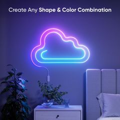 Dây đèn LED Neon Thông Minh Nanoleaf Essentials Rope Light 5M – 16 Triệu Màu, Matter, Đồng Bộ Nhạc, DIY Uốn Dẻo
