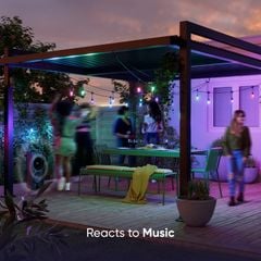 Đèn Dây Ngoài Trời Thông Minh Nanoleaf Outdoor String Lights 15M – RGBWIC 16 Triệu Màu, Chống Nước IP65, Matter/Wi-Fi/Bluetooth