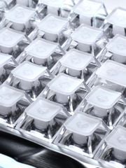 Bàn phím cơ Magnetic HE Gaming Gravastar Mercury V60 Pro - Silver Frost