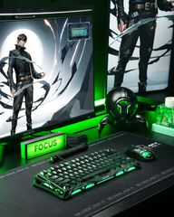 Bàn phím cơ Magnetic HE Gaming Gravastar Mercury V75 - Stealth Black