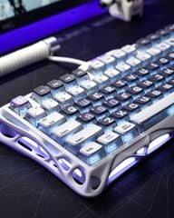 Bàn phím cơ Magnetic HE Gaming Gravastar Mercury V75 - Mecha Gray