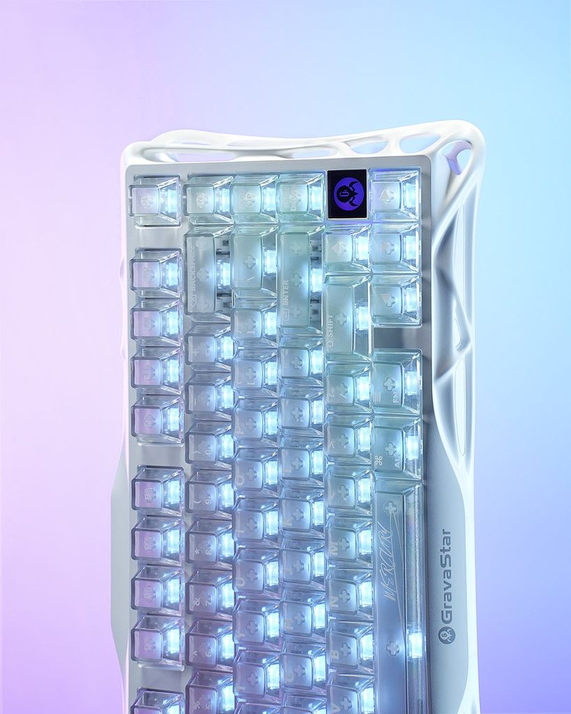 Bàn phím Gaming Gavastar Mercury K1 Lite - Crystal Aurora