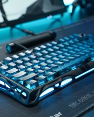 Bàn phím cơ Magnetic HE Gaming Gravastar Mercury V75 - Stealth Black