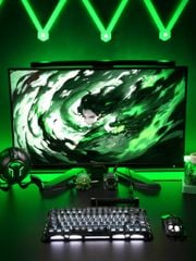 Bàn phím cơ Magnetic HE Gaming Gravastar Mercury V75 - Stealth Black