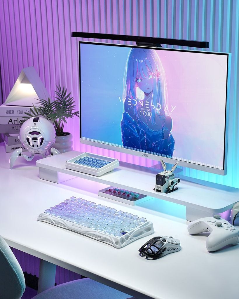 Bàn phím Gaming Gavastar Mercury K1 Lite - Crystal Aurora