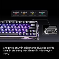 Bàn phím Gaming HE Gravastar Magnetic V60 Pro