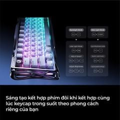 Bàn phím Gaming HE Gravastar Magnetic V60 Pro