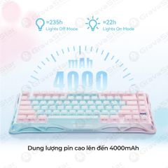 Bàn phím Gaming Mercury K1 Lite Special Edition - Aurora Mist