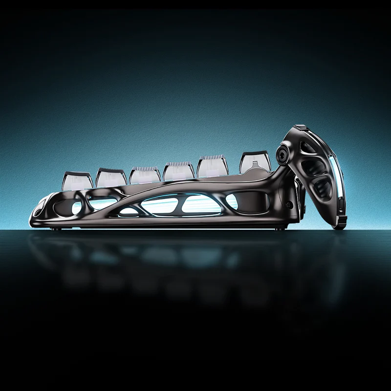 Bàn phím cơ Magnetic HE Gaming Gravastar Mercury V75 Pro - Cyberpunk