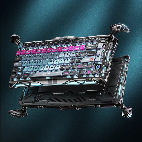 Bàn phím cơ Magnetic HE Gaming Gravastar Mercury V75 Pro - Cyberpunk