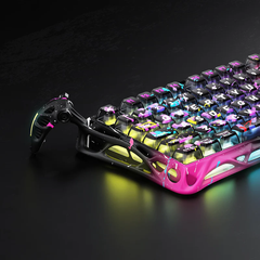 Bàn phím cơ Magnetic HE Gaming Gravastar Mercury V75 Pro - Neon Graffiti