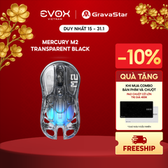 Chuột không dây Gaming GravaStar Mercury M2