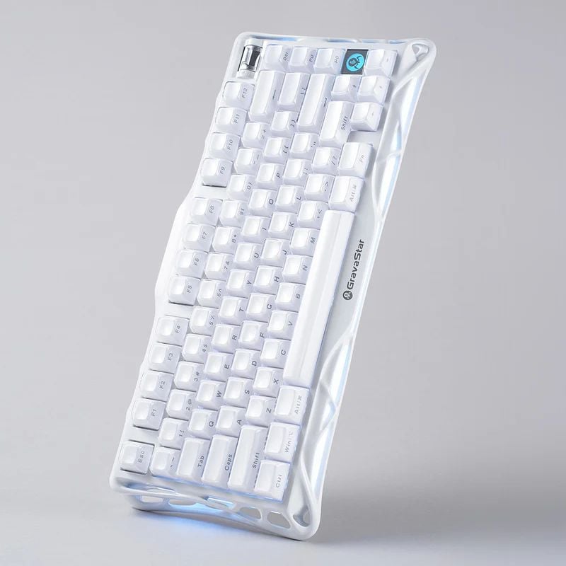 Bàn phím Gaming Gravastar Mercury K1 - Opaline White