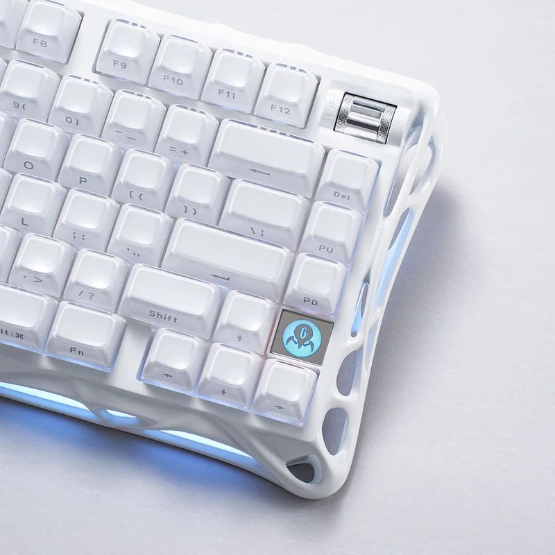 Bàn phím Gaming Gravastar Mercury K1 - Opaline White