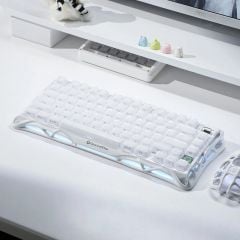 Bàn phím Gaming Gravastar Mercury K1 - Opaline White