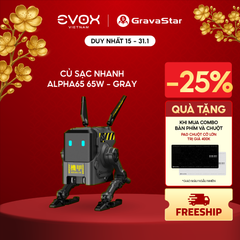 Củ sạc nhanh GravaStar Alpha65 (GAN 65W)