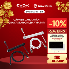 Cáp USB Dạng Xoắn GravaStar Coiled Aviator