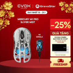 Chuột không dây Gaming GravaStar Mercury M1 Pro