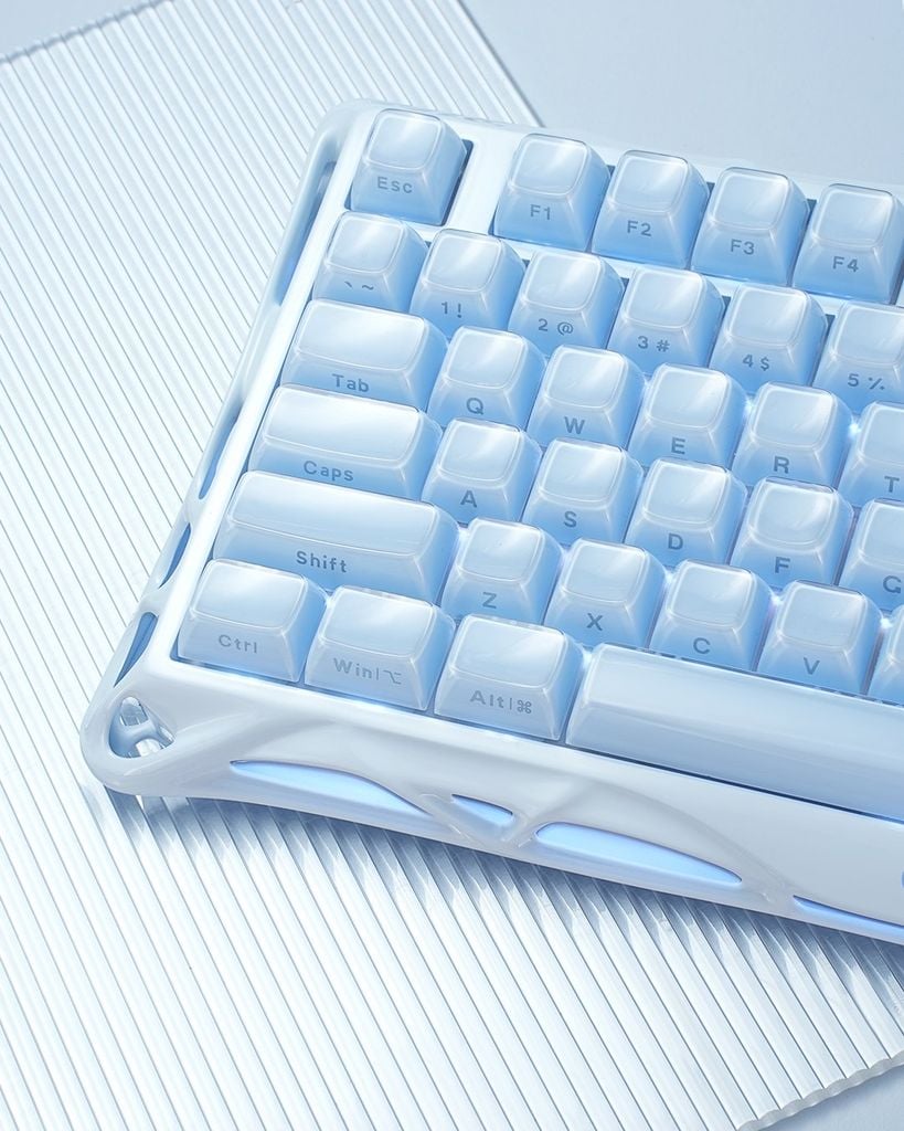 Bàn phím Gaming Gravastar Mercury K1 - Ice Blue