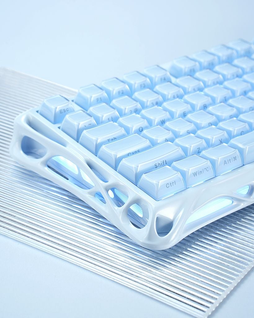 Bàn phím Gaming Gravastar Mercury K1 - Ice Blue