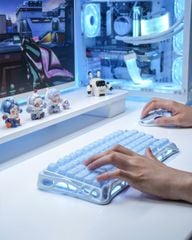 Bàn phím Gaming Gravastar Mercury K1 - Ice Blue
