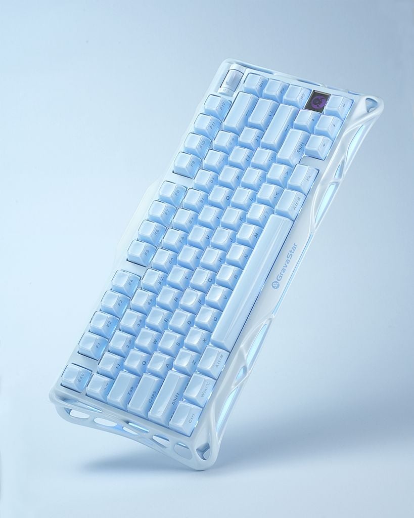 Bàn phím Gaming Gravastar Mercury K1 - Ice Blue