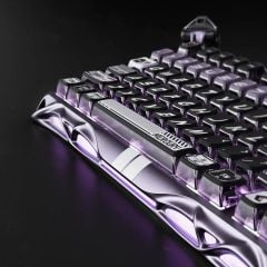 Bàn phím cơ Magnetic HE Gaming Gravastar Mercury V75 Pro - Iron Purple
