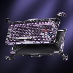 Bàn phím cơ Magnetic HE Gaming Gravastar Mercury V75 Pro - Iron Purple