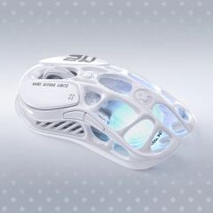Chuột không dây Gaming GravaStar Mercury M2 - Opaline White