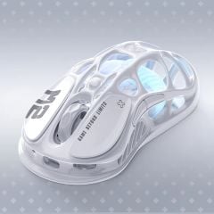 Chuột không dây Gaming GravaStar Mercury M2 - Opaline White